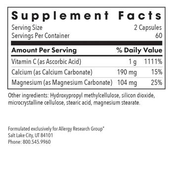 Vitamin c Allergy research group 120pcs Usa - buy, prices for Biotus - photo 2