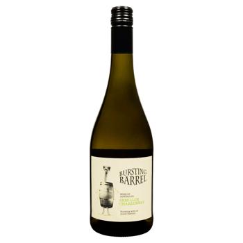 Bursting Barrel-Semillon Chardonnay Dry White Wine 12% 0.75l - buy, prices for MegaMarket - photo 1