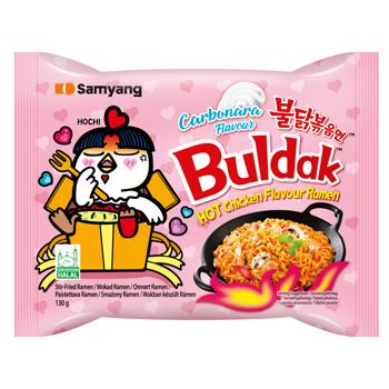 Лапша Samyang со вкусом курицы в соусе карбонара острая 130г