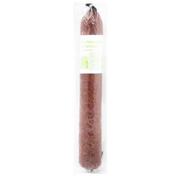 Auchan Nuts Raw-smoked Sausage First Grade - buy, prices for Auchan - photo 1