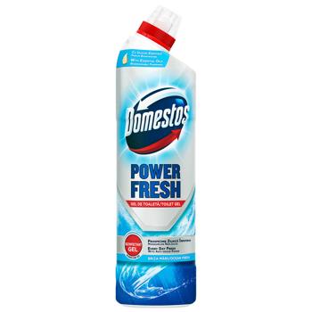 Domestos Power Fresh Ocean Fresh Toilet Bowl Cleaner 700ml - buy, prices for Ideal - photo 1