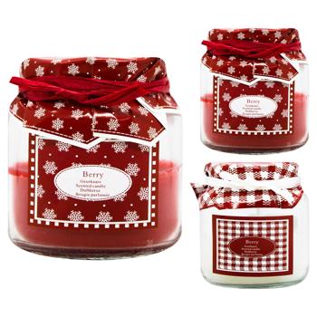 Excellent Houseware Scented Candle in Glass Jar 6cm in assortment - buy, prices for - photo 1