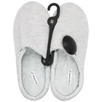 InExtenso Grey Men's Slippers size 39-44 - buy, prices for Auchan - photo 1