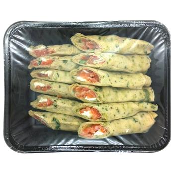 Млинці крем-сир з сьомгою, кг - купить, цены на Чудо Маркет - фото 2