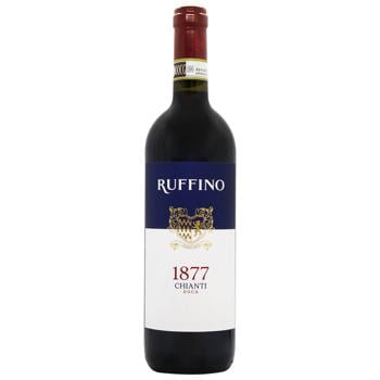 Вино Ruffino Chianti красное сухое 13% 0,75л - купить, цены на Восторг - фото 1