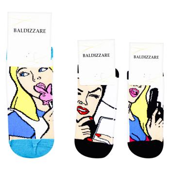 Baldizzare Shortened Women's Socks s.25 in Assortment - buy, prices for EKO Market - photo 1