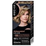 Syoss 7-1 Natural Medium Blond Cream Hair Dye 115ml