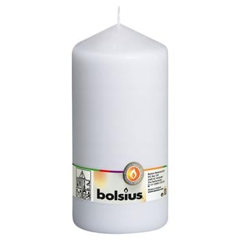 Свеча Bolsius белая 200/98 - купить, цены на Таврия В - фото 1