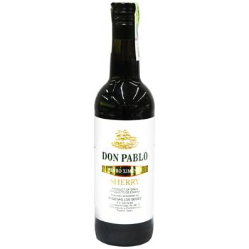 Херес Don Pablo Pedro Ximenez Sherry белый 17% 0,75л