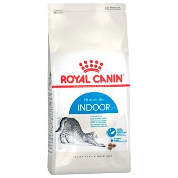 Сухий корм для котів, які живуть в приміщенні Royal Canin Indoor 27 1,6 кг + 400 г у подарунок - домашня птиця - купити, ціни на MasterZoo - фото 1