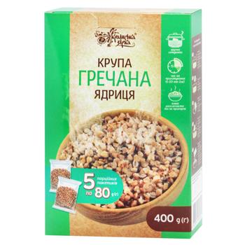 Крупа гречневая Українська Зірка 400г - купить, цены на КОСМОС - фото 1