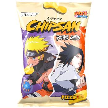 Чипси картопляні Ultra Pop Naruto зі смаком піцци 110г - купити, ціни на КОСМОС - фото 1