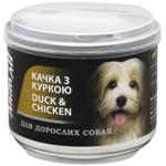 AnimAll Duck & Chicken Wet Food for Adult Dogs 195g