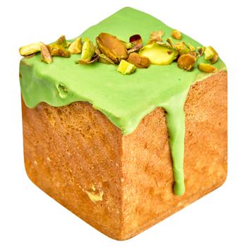 Pistachio Cube Cake 100g - buy, prices for Supermarket "Kharkiv" - photo 1