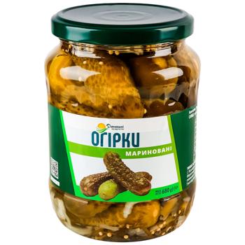 Domashni Produkty Gherkins Cucumbers 680g - buy, prices for Torba - photo 1