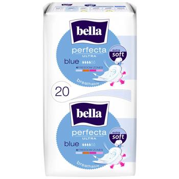 Прокладки гігієнічні Bella Perfecta Ultra Blue 20шт - купити, ціни на NOVUS - фото 1