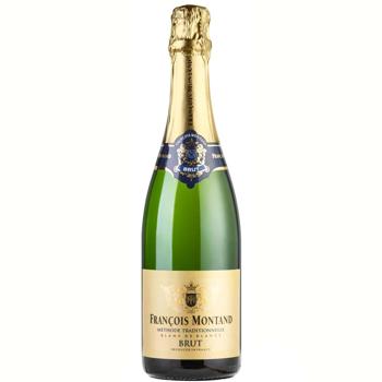 Francois Montand Blanc de Blancs Brut White Sparkling Wine 11% 1.5l - buy, prices for ULTRAMARKET - photo 1