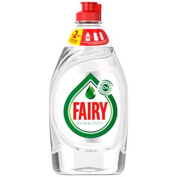 Fairy Pure & Clean Dishwashing Liquid 450ml - buy, prices for COSMOS - photo 2