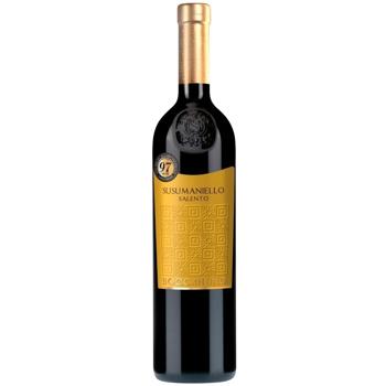 Boccantino Susumaniello Salento Semi-dry Red Wine 14% 0,75l - buy, prices for Supermarket "Kharkiv" - photo 1