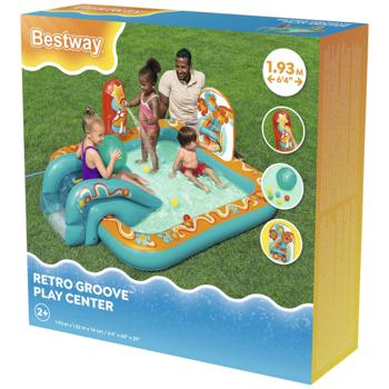 Басейн Bestway Retro Groove надувний 193х152х74см