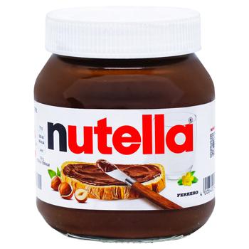 Паста ореховая с какао NUTELLA® 450г - купить, цены на NOVUS - фото 1