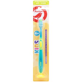 Зубная щетка Auchan Kids мякая 6+ - купить, цены на - фото 4