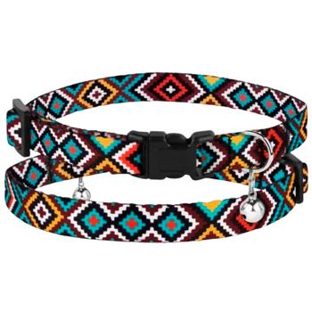 Barksi Urban Гуцульський нейлоновий нашийник для котів XS - різнокольоровий - купить, цены на MasterZoo - фото 4