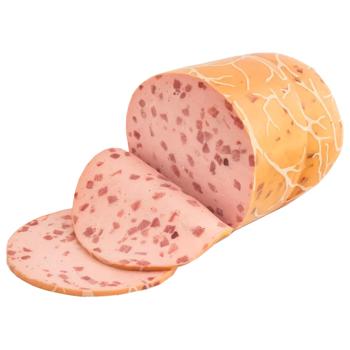 Ковбаса Алан Язикова варена вищий сорт - купити, ціни на КОСМОС - фото 1