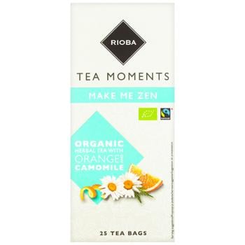 Чай трав`яний Rioba Tea Moments з ромашкою та апельсином 1,5г*25шт - купити, ціни на METRO - фото 1