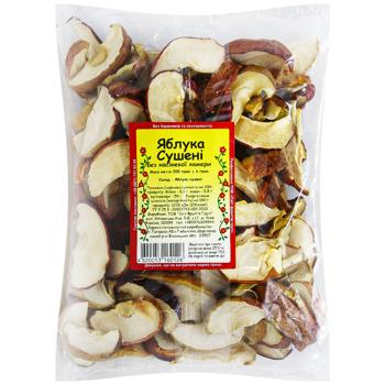 Яблука Світ фруктів сушені різані 200г - купити, ціни на КОСМОС - фото 1