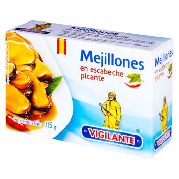 Мiдii Vigilante в розсолі 115г - купить, цены на Grono - фото 1