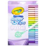 Crayola Supertips Pastel Felt-Pen 20pcs