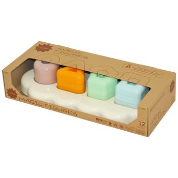 Elfiki Eco Magic Figures Shape Sorter 13pcs