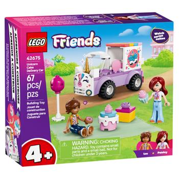 Lego Friends Unicorn Cake Delivery Car Building Set