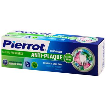 Pierrot Toothpaste with Mint and Fluoride 75ml - buy, prices for ULTRAMARKET - photo 1