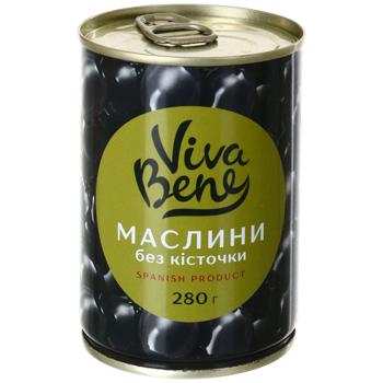 Vegetables black olives Viva bene 280g can Spain - buy, prices for Epicentr FOOD - photo 1