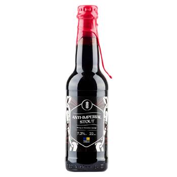 Пиво Mova Anti-Imperial Stout темне 0,33л. бут. - купить, цены на Grono - фото 1