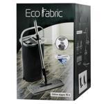 Набір Eco Fabric вертикальне відро/швабра 10л чорний