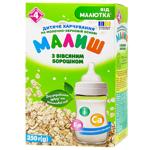 Malysh Milk and Cereal Based Infant Formula with Oatmeal Flour From 4 Months 350g