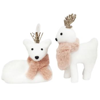 Actuel Deer White Figurine 15-20cm - buy, prices for Auchan - photo 1