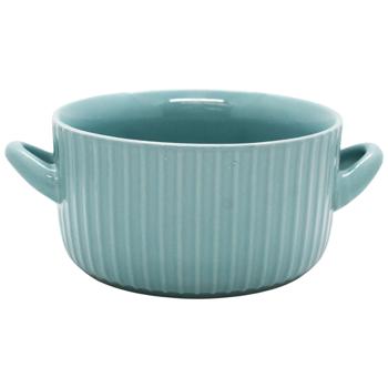 Супник Зед с ручками цветной 13х7см в ассортименте - купить, цены на - фото 2