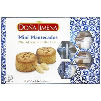 Печенье Dona Jimena Мини хрупкие миндальные пирожные 200г