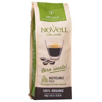 Novell Aroma Organic Coffee Beans 250g - buy, prices for COSMOS - photo 2