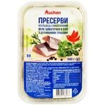 Auchan Herring Fillet Pieces with Herbs in Oil 500g