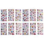 Наліпки Malevaro Лабубу 10х22см в асортименті