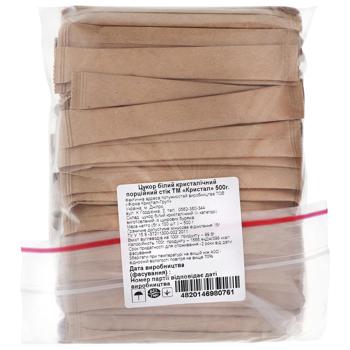 Krystal Portion White Crystalline Sugar 5g*100pcs - buy, prices for COSMOS - photo 1