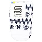 Шкарпетки жіночі Premier Socks махра скандинавський принт білі розмір 23-25