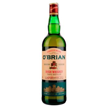 Виски O'Brian ирландский 40% 0,7л