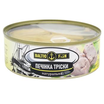 Baltic Fish Natural Cod Liver 240g - buy, prices for Auchan - photo 1