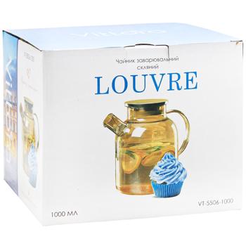 Vittora Louvre Teapot 1l - buy, prices for Ideal - photo 4